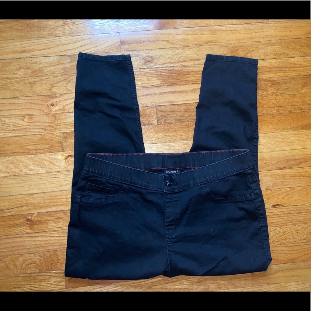 PLUS Lane Bryant Black Jeggings!
